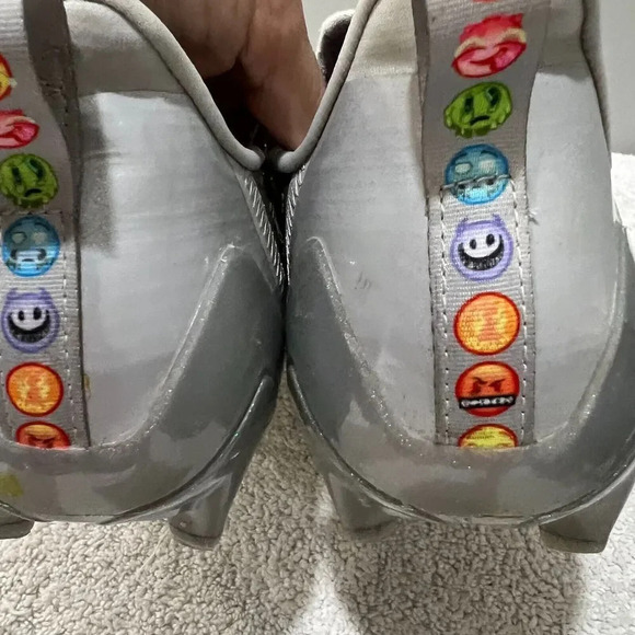 Adidas Adizero Mens Sz 9 Big Mood Silver Football Cleats GY4380 - Picture 14 of 16